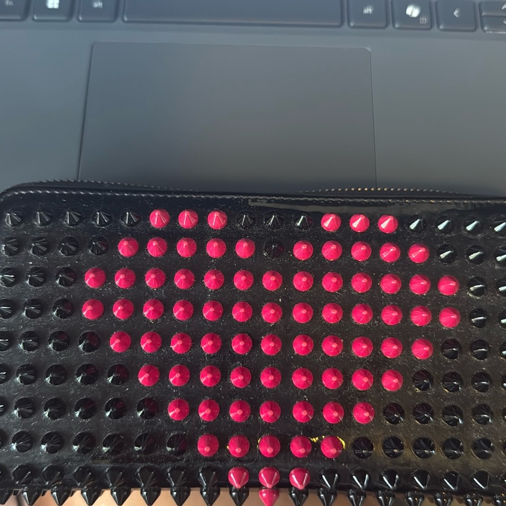 Barely use Christian Louboutin Spike Wallet!